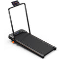 AprLeaf Walking Pad Treadmill with 6% Incline handle and Remote Control, Compact Under Desk Treadmill for Home& Office, 300 lbs Weight Capacity